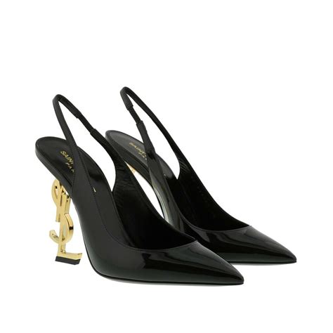 ysl sling back heel|YSL heels cost.